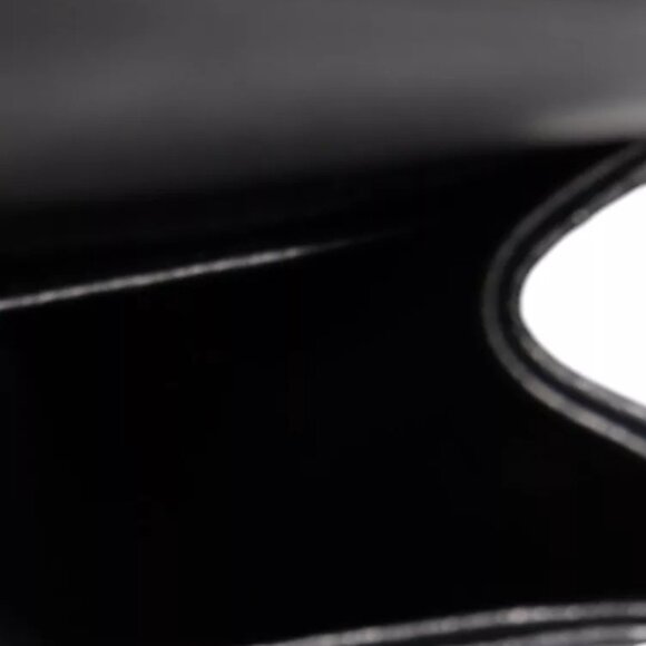 Chanel Black Caviar Medium Classic Double Flap Shoulder Quilted Silver Bag - Picture 8 of 8